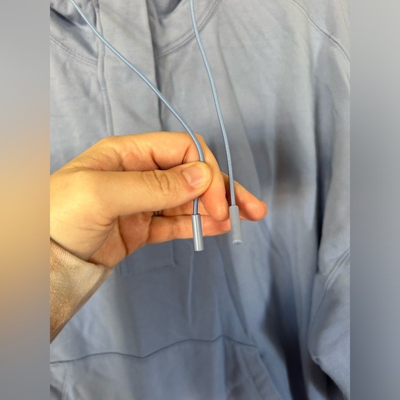 KNIX Good to Go Fleece Oversized Hoodie Blue Small - Picture 4 of 9